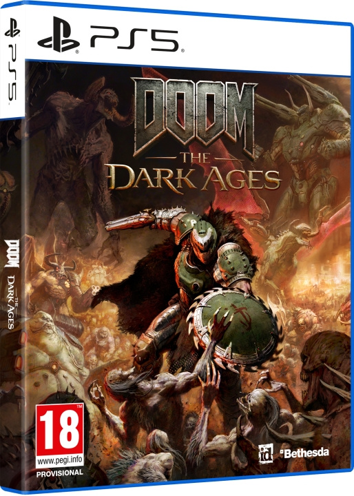 Doom: The Dark Ages (PS5) ryhmässä KODINELEKTRONIIKKA / Pelikonsolit & Tarvikkeet / Sony PlayStation 5 / Peli @ TP E-commerce Nordic AB (D36002)