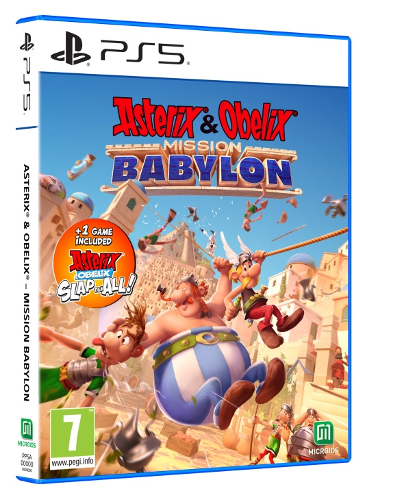 Asterix and Obelix - Mission Babylon (PS5) ryhmässä KODINELEKTRONIIKKA / Pelikonsolit & Tarvikkeet / Sony PlayStation 5 / Peli @ TP E-commerce Nordic AB (D36006)