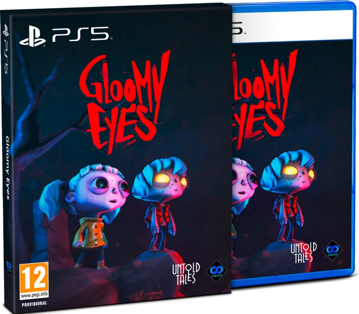 Gloomy Eyes - Slipcase Edition (PS5) ryhmässä KODINELEKTRONIIKKA / Pelikonsolit & Tarvikkeet / Sony PlayStation 5 / Peli @ TP E-commerce Nordic AB (D36013)