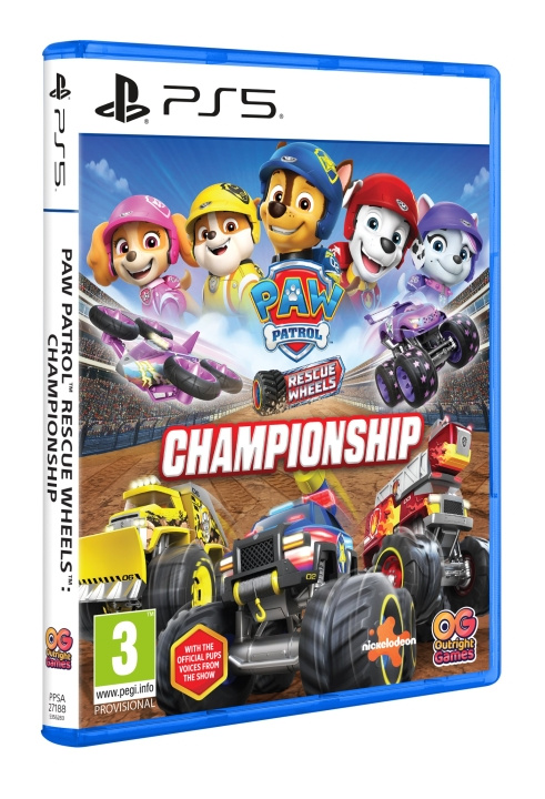 PAW Patrol Rescue Wheels: Championship (PS5) ryhmässä KODINELEKTRONIIKKA / Pelikonsolit & Tarvikkeet / Sony PlayStation 5 / Peli @ TP E-commerce Nordic AB (D36045)