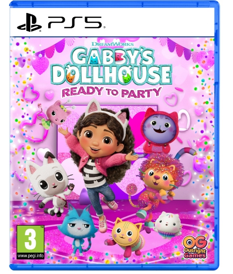 DreamWorks Gabby\'s Dollhouse: Ready to Party (PS5) ryhmässä KODINELEKTRONIIKKA / Pelikonsolit & Tarvikkeet / Sony PlayStation 5 / Peli @ TP E-commerce Nordic AB (D36051)
