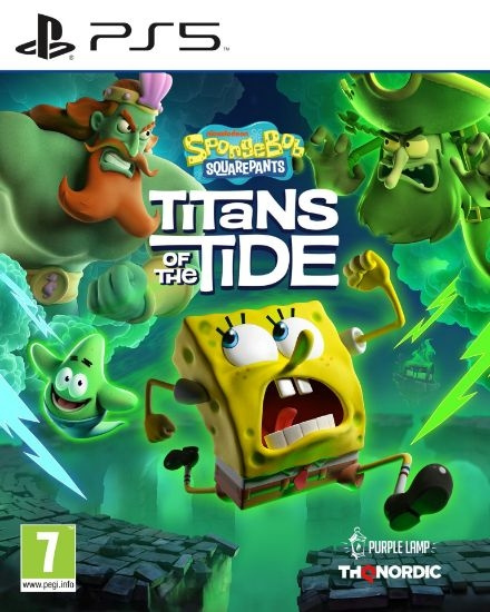 SpongeBob SquarePants: Titans of the Tide (PS5) ryhmässä KODINELEKTRONIIKKA / Pelikonsolit & Tarvikkeet / Sony PlayStation 5 / Peli @ TP E-commerce Nordic AB (D36066)