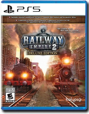 Railway Empire 2 Deluxe Edition (Import) (PS5) ryhmässä KODINELEKTRONIIKKA / Pelikonsolit & Tarvikkeet / Sony PlayStation 5 / Peli @ TP E-commerce Nordic AB (D36091)
