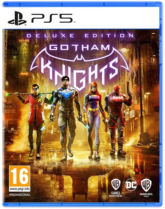 Gotham Knights (Deluxe Edition) (PS5) ryhmässä KODINELEKTRONIIKKA / Pelikonsolit & Tarvikkeet / Sony PlayStation 5 / Peli @ TP E-commerce Nordic AB (D36110)