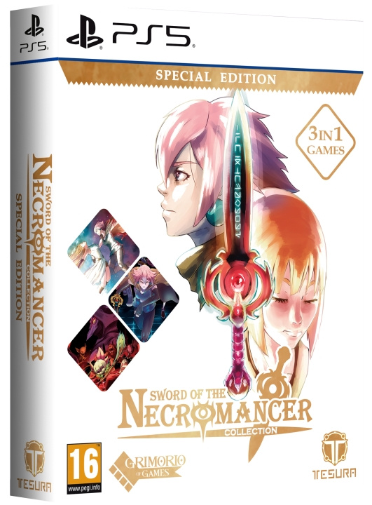 Sword of the Necromancer Collection (Special Edition) (PS5) ryhmässä KODINELEKTRONIIKKA / Pelikonsolit & Tarvikkeet / Sony PlayStation 5 / Peli @ TP E-commerce Nordic AB (D36213)