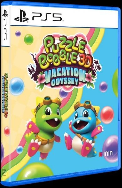 Puzzle Bobble 3D: Vacation Odyssey Limited Edition (PS5) ryhmässä KODINELEKTRONIIKKA / Pelikonsolit & Tarvikkeet / Sony PlayStation 5 / Peli @ TP E-commerce Nordic AB (D36248)