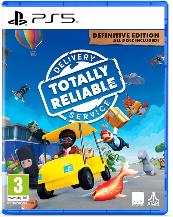 Totally Reliable Delivery Service Definitive Edition (PS5) ryhmässä KODINELEKTRONIIKKA / Pelikonsolit & Tarvikkeet / Sony PlayStation 5 / Peli @ TP E-commerce Nordic AB (D36253)