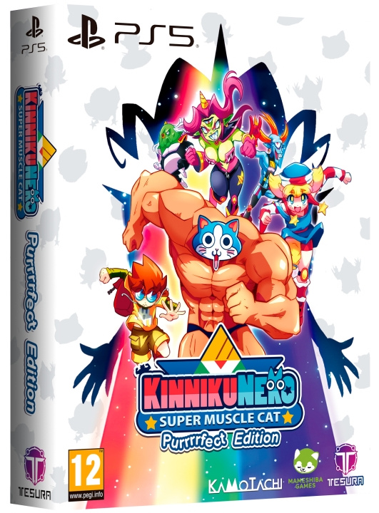 KinnikuNeko: Super Muscle Cat Purrrrfect Edition (Collector\'s Edition) (PS5) ryhmässä KODINELEKTRONIIKKA / Pelikonsolit & Tarvikkeet / Sony PlayStation 5 / Peli @ TP E-commerce Nordic AB (D36258)