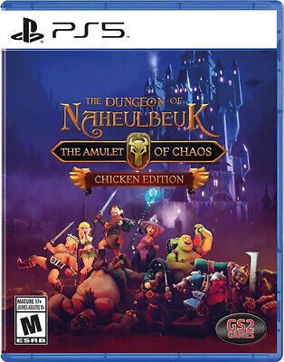 The Dungeon of Naheulbeuk: The Amulet of Chaos Chicken Edition (Import) (PS5) ryhmässä KODINELEKTRONIIKKA / Pelikonsolit & Tarvikkeet / Sony PlayStation 5 / Peli @ TP E-commerce Nordic AB (D36262)