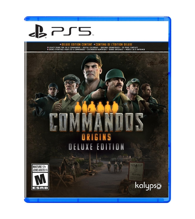 Commandos Origins Deluxe Edition (Import) (PS5) ryhmässä KODINELEKTRONIIKKA / Pelikonsolit & Tarvikkeet / Sony PlayStation 5 / Peli @ TP E-commerce Nordic AB (D36263)