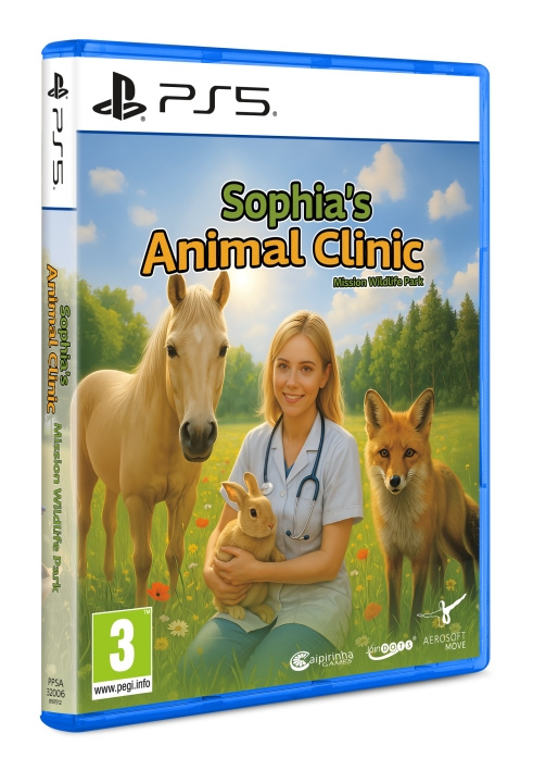 Sophia\'s Animal Clinic - Mission Wildlife Park (PS5) ryhmässä KODINELEKTRONIIKKA / Pelikonsolit & Tarvikkeet / Sony PlayStation 5 / Peli @ TP E-commerce Nordic AB (D36271)