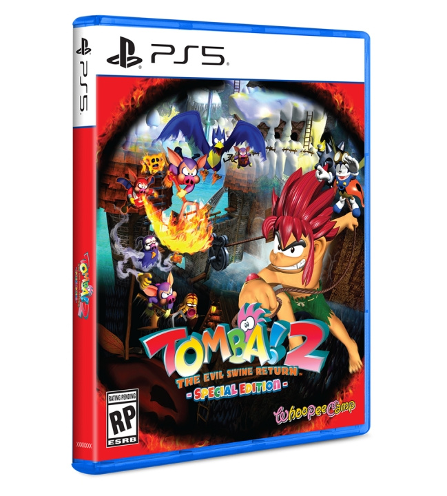 Tomba! 2: The Evil Swine Return Remastered (Limited Run) (Import) (PS5) ryhmässä KODINELEKTRONIIKKA / Pelikonsolit & Tarvikkeet / Sony PlayStation 5 / Peli @ TP E-commerce Nordic AB (D36332)