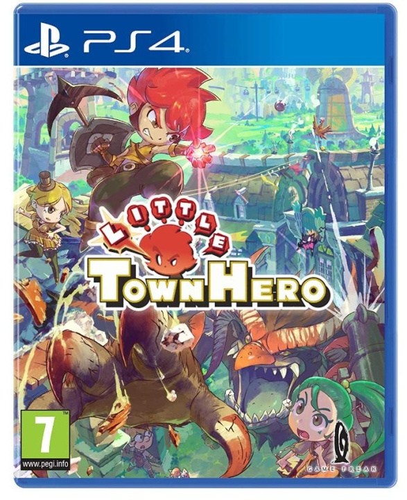 NIS Little Town Hero - Big Idea Edition ryhmässä KODINELEKTRONIIKKA / Pelikonsolit & Tarvikkeet / Sony PlayStation 4 / Peli @ TP E-commerce Nordic AB (D36355)