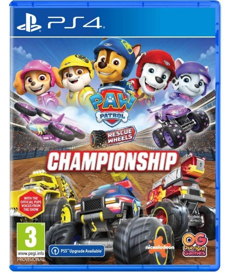 Bandai Namco PAW Patrol Rescue Wheels: Championship ryhmässä KODINELEKTRONIIKKA / Pelikonsolit & Tarvikkeet / Sony PlayStation 4 / Peli @ TP E-commerce Nordic AB (D36376)
