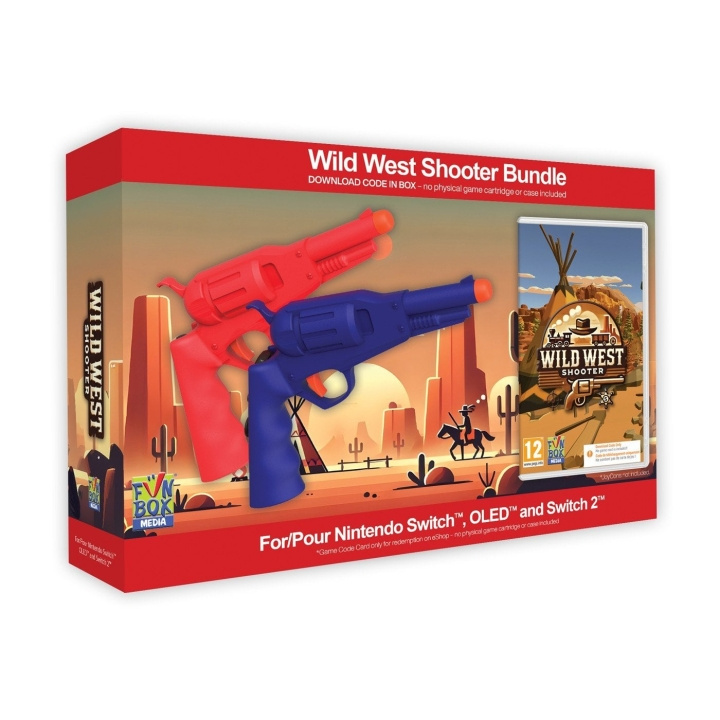 iMP TECH Wild West Shooter Game -Twin Wild West Shooter Revolvers Bundle (CIB) ryhmässä KODINELEKTRONIIKKA / Pelikonsolit & Tarvikkeet / Nintendo Switch 2 / Pelit @ TP E-commerce Nordic AB (D36392)