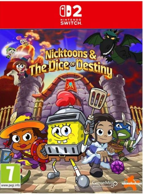 Game Mill Nicktoons And The Dice of Destiny ryhmässä KODINELEKTRONIIKKA / Pelikonsolit & Tarvikkeet / Nintendo Switch 2 / Pelit @ TP E-commerce Nordic AB (D36396)