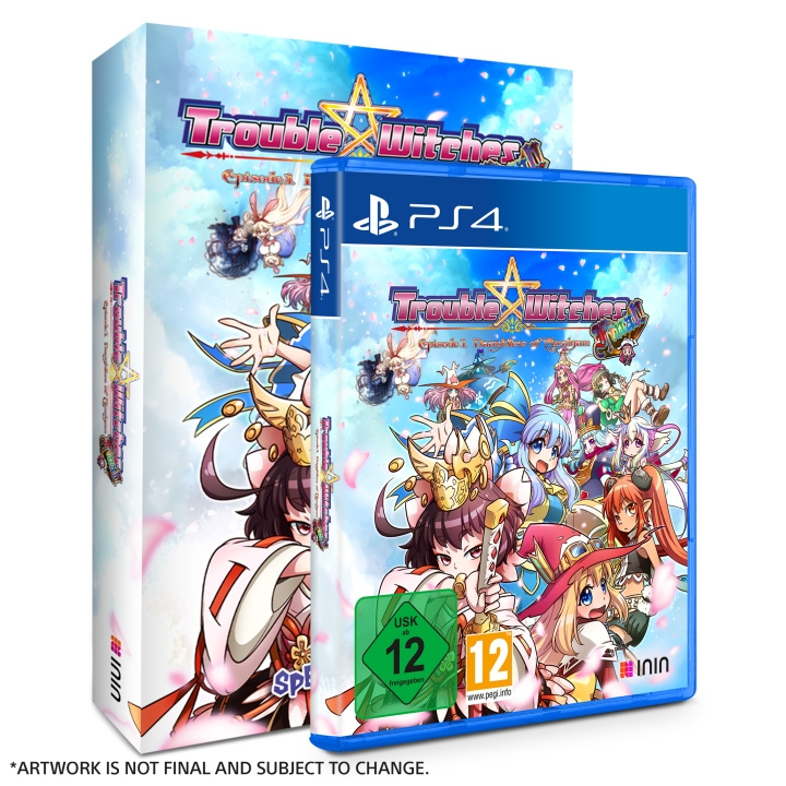 ININ Trouble Witches Final: Episode 1 - Daughters of Amalgam (Special Edition) ryhmässä KODINELEKTRONIIKKA / Pelikonsolit & Tarvikkeet / Sony PlayStation 4 / Peli @ TP E-commerce Nordic AB (D36400)