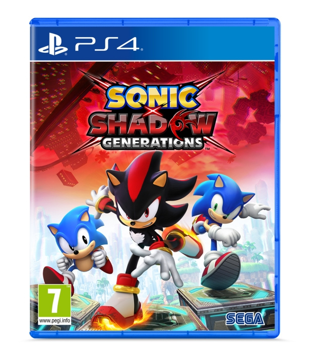 Sega Sonic X Shadow Generations ryhmässä KODINELEKTRONIIKKA / Pelikonsolit & Tarvikkeet / Sony PlayStation 4 / Peli @ TP E-commerce Nordic AB (D36415)