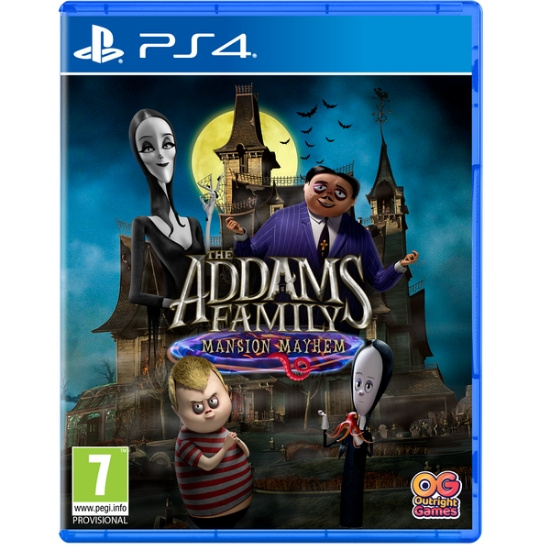 Outright Games The Addams Family: Mansion Mayhem ryhmässä KODINELEKTRONIIKKA / Pelikonsolit & Tarvikkeet / Sony PlayStation 4 / Peli @ TP E-commerce Nordic AB (D36433)