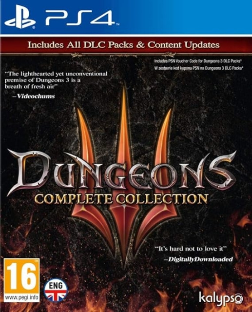 Kalypso Dungeons 3 Complete Collection (DE/Multi in Game) ryhmässä KODINELEKTRONIIKKA / Pelikonsolit & Tarvikkeet / Sony PlayStation 4 / Peli @ TP E-commerce Nordic AB (D36485)
