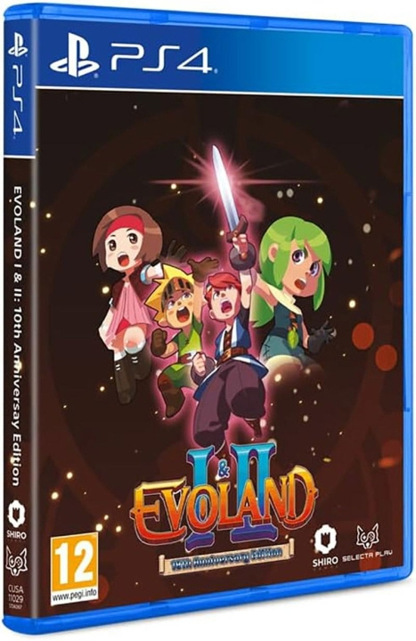 Selecta Play Evoland 1 and 2 - 10th Anniversary Edition ryhmässä KODINELEKTRONIIKKA / Pelikonsolit & Tarvikkeet / Sony PlayStation 4 / Peli @ TP E-commerce Nordic AB (D36499)