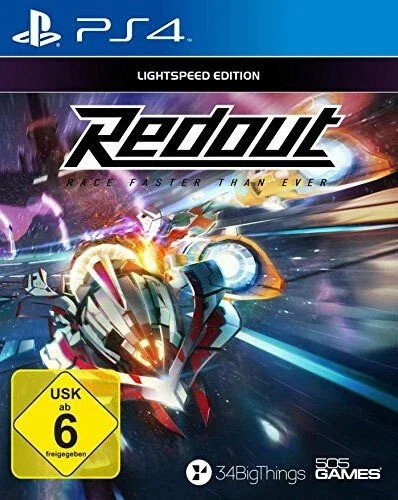 505 Games Redout: Lightspeed Edition (DE/Multi in Game) ryhmässä KODINELEKTRONIIKKA / Pelikonsolit & Tarvikkeet / Sony PlayStation 4 / Peli @ TP E-commerce Nordic AB (D36501)