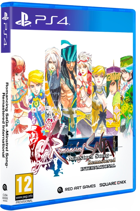 Square Enix Romancing SaGa -Minstrel Song- Remastered International ryhmässä KODINELEKTRONIIKKA / Pelikonsolit & Tarvikkeet / Sony PlayStation 4 / Peli @ TP E-commerce Nordic AB (D36523)