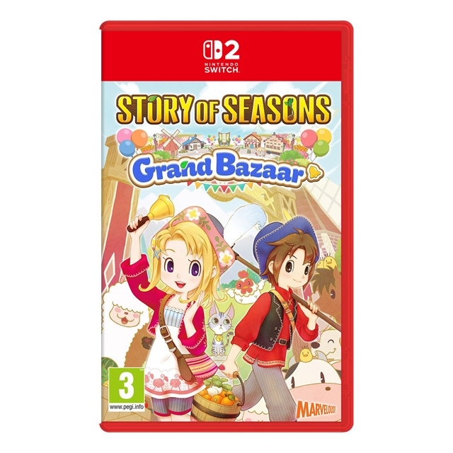 Marvelous Story of Seasons: Grand Bazaar ryhmässä KODINELEKTRONIIKKA / Pelikonsolit & Tarvikkeet / Nintendo Switch 2 / Pelit @ TP E-commerce Nordic AB (D36539)