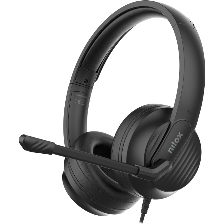 Nilox Headset Stereo ENC USB-C/USB-A ryhmässä TIETOKOONET & TARVIKKEET / Tietokonetarvikkeet / Kuulokkeet @ TP E-commerce Nordic AB (D36549)