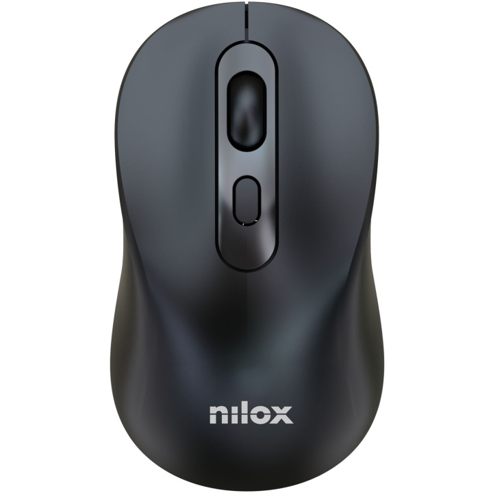 Nilox Trådlös mus Dual Mode (BT + 2,4 GHz) Uppladdningsbar Svart ryhmässä TIETOKOONET & TARVIKKEET / Hiiret & Näppäimistöt / Hiiret @ TP E-commerce Nordic AB (D36555)