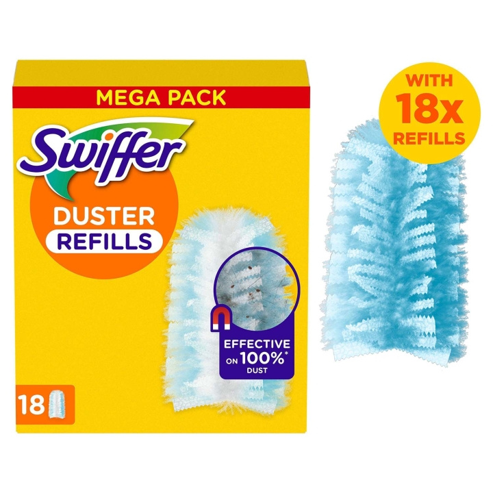 Swiffer Dammvippa refiller 18st ryhmässä KOTI, TALOUS JA PUUTARHA / Siivoustuotteet / #SAKNAS! @ TP E-commerce Nordic AB (D36583)