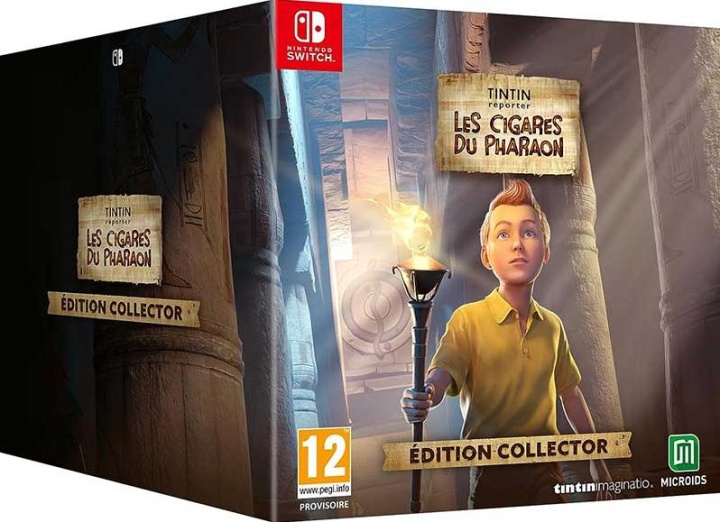 Tintin Reporter Cigars of the Pharaoh (Collector Edition) (Switch) ryhmässä KODINELEKTRONIIKKA / Pelikonsolit & Tarvikkeet / Nintendo Switch / Pelit @ TP E-commerce Nordic AB (D36603)