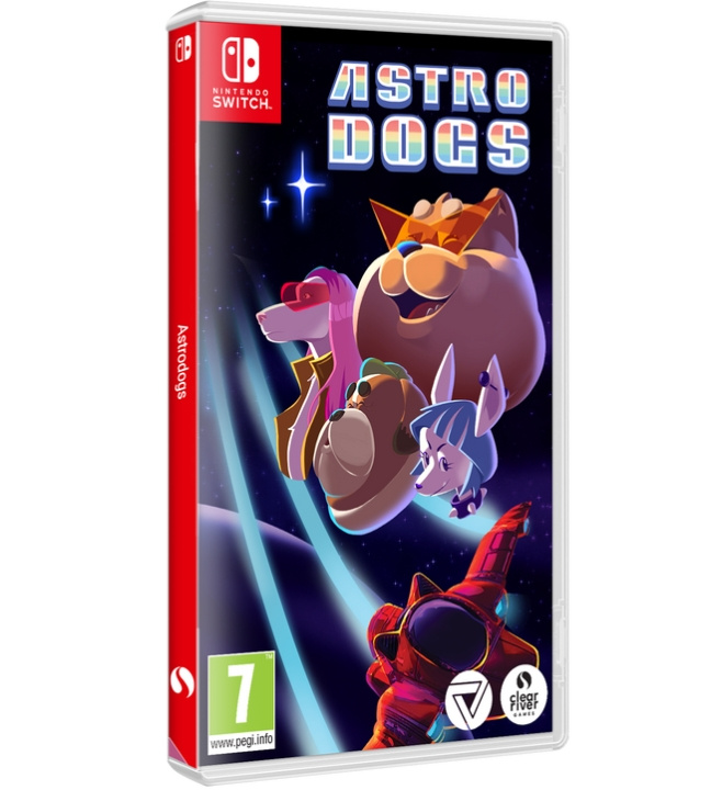 Astrodogs (Limited Run) (Import) (Switch) ryhmässä KODINELEKTRONIIKKA / Pelikonsolit & Tarvikkeet / Nintendo Switch / Pelit @ TP E-commerce Nordic AB (D36606)