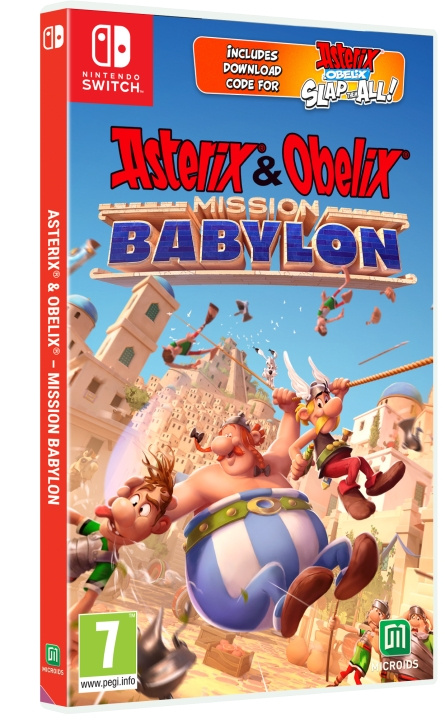 Asterix and Obelix - Mission Babylon (Switch) ryhmässä KODINELEKTRONIIKKA / Pelikonsolit & Tarvikkeet / Nintendo Switch / Pelit @ TP E-commerce Nordic AB (D36609)