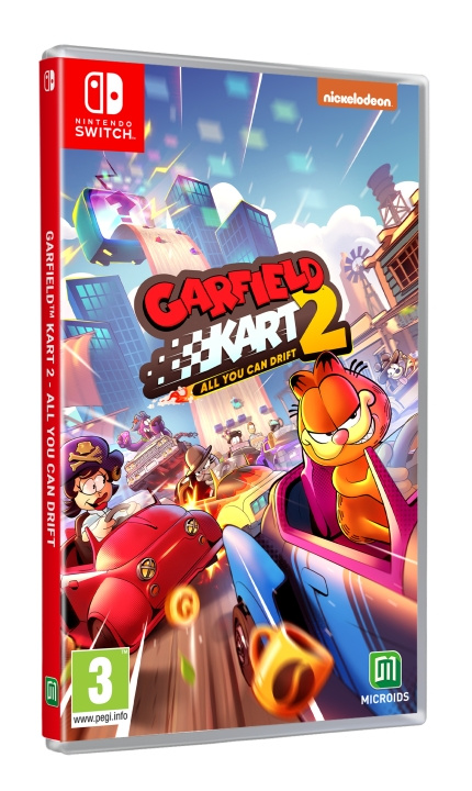 Garfield Kart 2 - All you can drift (Switch) ryhmässä KODINELEKTRONIIKKA / Pelikonsolit & Tarvikkeet / Nintendo Switch / Pelit @ TP E-commerce Nordic AB (D36640)