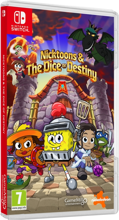 Nicktoons And The Dice of Destiny (Switch) ryhmässä KODINELEKTRONIIKKA / Pelikonsolit & Tarvikkeet / Nintendo Switch / Pelit @ TP E-commerce Nordic AB (D36645)