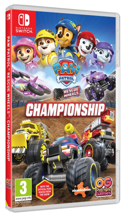 PAW Patrol Rescue Wheels: Championship (Switch) ryhmässä KODINELEKTRONIIKKA / Pelikonsolit & Tarvikkeet / Nintendo Switch / Pelit @ TP E-commerce Nordic AB (D36646)