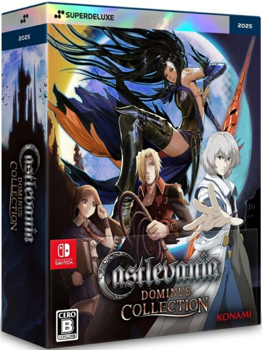 Castlevania Dominus Collection (Deluxe Edition (Multi in Language/Import) (Switch) ryhmässä KODINELEKTRONIIKKA / Pelikonsolit & Tarvikkeet / Nintendo Switch / Pelit @ TP E-commerce Nordic AB (D36656)