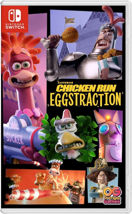 Chicken Run: Eggstraction (Switch) ryhmässä KODINELEKTRONIIKKA / Pelikonsolit & Tarvikkeet / Nintendo Switch / Pelit @ TP E-commerce Nordic AB (D36657)