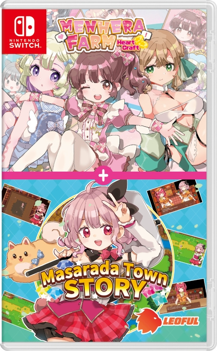 Menhera Farm + Masarada Town Story (Switch) ryhmässä KODINELEKTRONIIKKA / Pelikonsolit & Tarvikkeet / Nintendo Switch / Pelit @ TP E-commerce Nordic AB (D36669)
