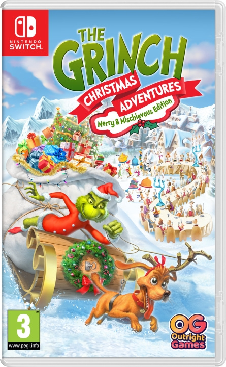 The Grinch - Christmas Adventures Complete Edition (Switch) ryhmässä KODINELEKTRONIIKKA / Pelikonsolit & Tarvikkeet / Nintendo Switch / Pelit @ TP E-commerce Nordic AB (D36720)