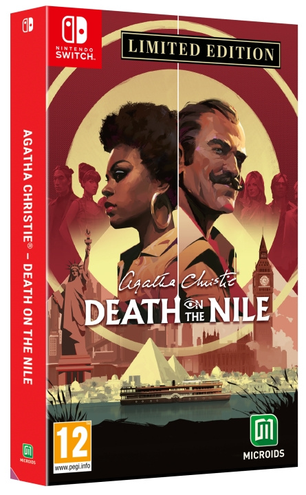 Agatha Christie - Death on the Nile (Limited Edition) (Switch) ryhmässä KODINELEKTRONIIKKA / Pelikonsolit & Tarvikkeet / Nintendo Switch / Pelit @ TP E-commerce Nordic AB (D36728)