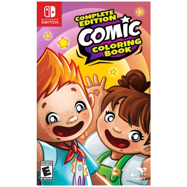 Comic Coloring Book Complete Edition (Import) (Switch) ryhmässä KODINELEKTRONIIKKA / Pelikonsolit & Tarvikkeet / Nintendo Switch / Pelit @ TP E-commerce Nordic AB (D36753)