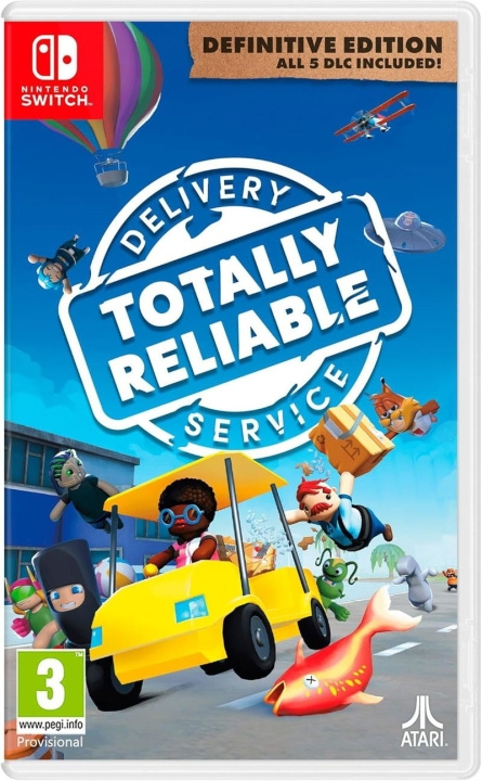 Totally Reliable Delivery Service Definitive Edition (Switch) ryhmässä KODINELEKTRONIIKKA / Pelikonsolit & Tarvikkeet / Nintendo Switch / Pelit @ TP E-commerce Nordic AB (D36845)