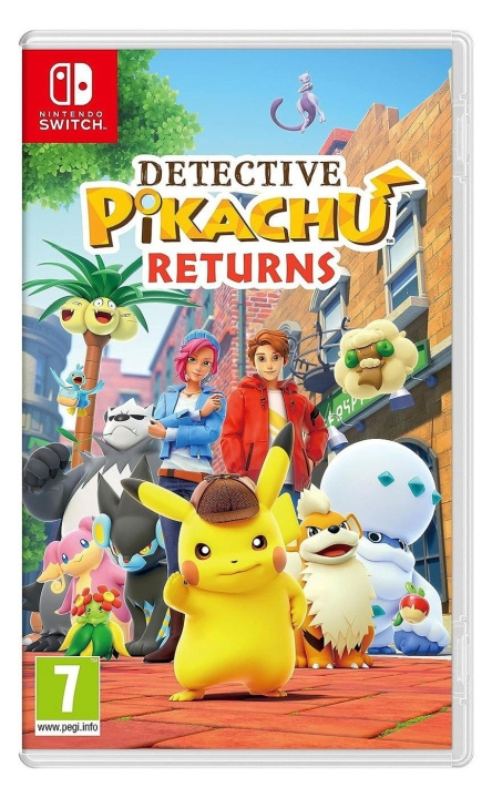 Detective Pikachu Returns (AUS) (Switch) ryhmässä KODINELEKTRONIIKKA / Pelikonsolit & Tarvikkeet / Nintendo Switch / Pelit @ TP E-commerce Nordic AB (D36849)