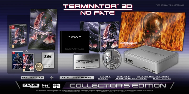 Terminator 2D: No Fate (Collector\'s Edition) (Switch) ryhmässä KODINELEKTRONIIKKA / Pelikonsolit & Tarvikkeet / Nintendo Switch / Pelit @ TP E-commerce Nordic AB (D36887)