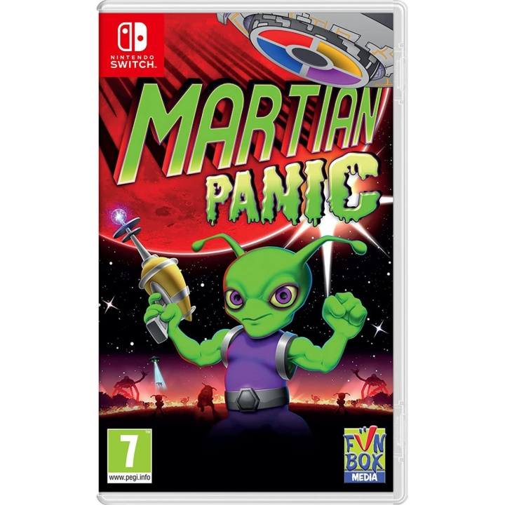 Martian Panic (Switch) ryhmässä KODINELEKTRONIIKKA / Pelikonsolit & Tarvikkeet / Nintendo Switch / Pelit @ TP E-commerce Nordic AB (D36889)