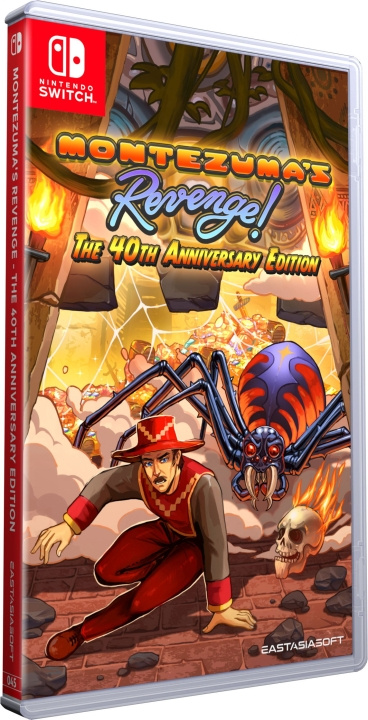 Montezuma\'s Revenge - The 40th Anniversary (Import) (Switch) ryhmässä KODINELEKTRONIIKKA / Pelikonsolit & Tarvikkeet / Nintendo Switch / Pelit @ TP E-commerce Nordic AB (D36903)