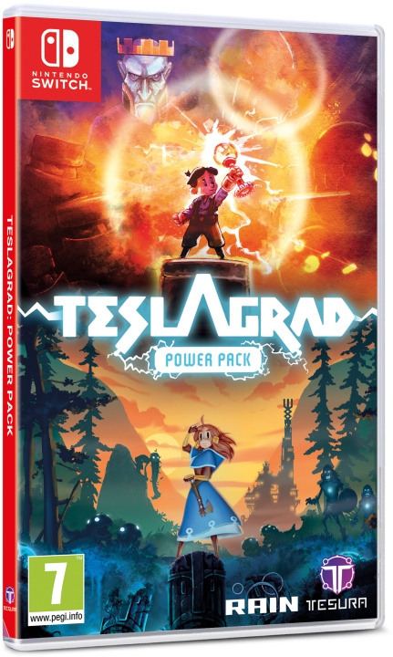 Teslagrad Power Pack (Switch) ryhmässä KODINELEKTRONIIKKA / Pelikonsolit & Tarvikkeet / Nintendo Switch / Pelit @ TP E-commerce Nordic AB (D36905)