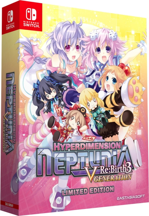 Hyperdimension Neptunia ReBirth3: V Generation (Limited Edition) (Import) (Switch) ryhmässä KODINELEKTRONIIKKA / Pelikonsolit & Tarvikkeet / Nintendo Switch / Pelit @ TP E-commerce Nordic AB (D36911)